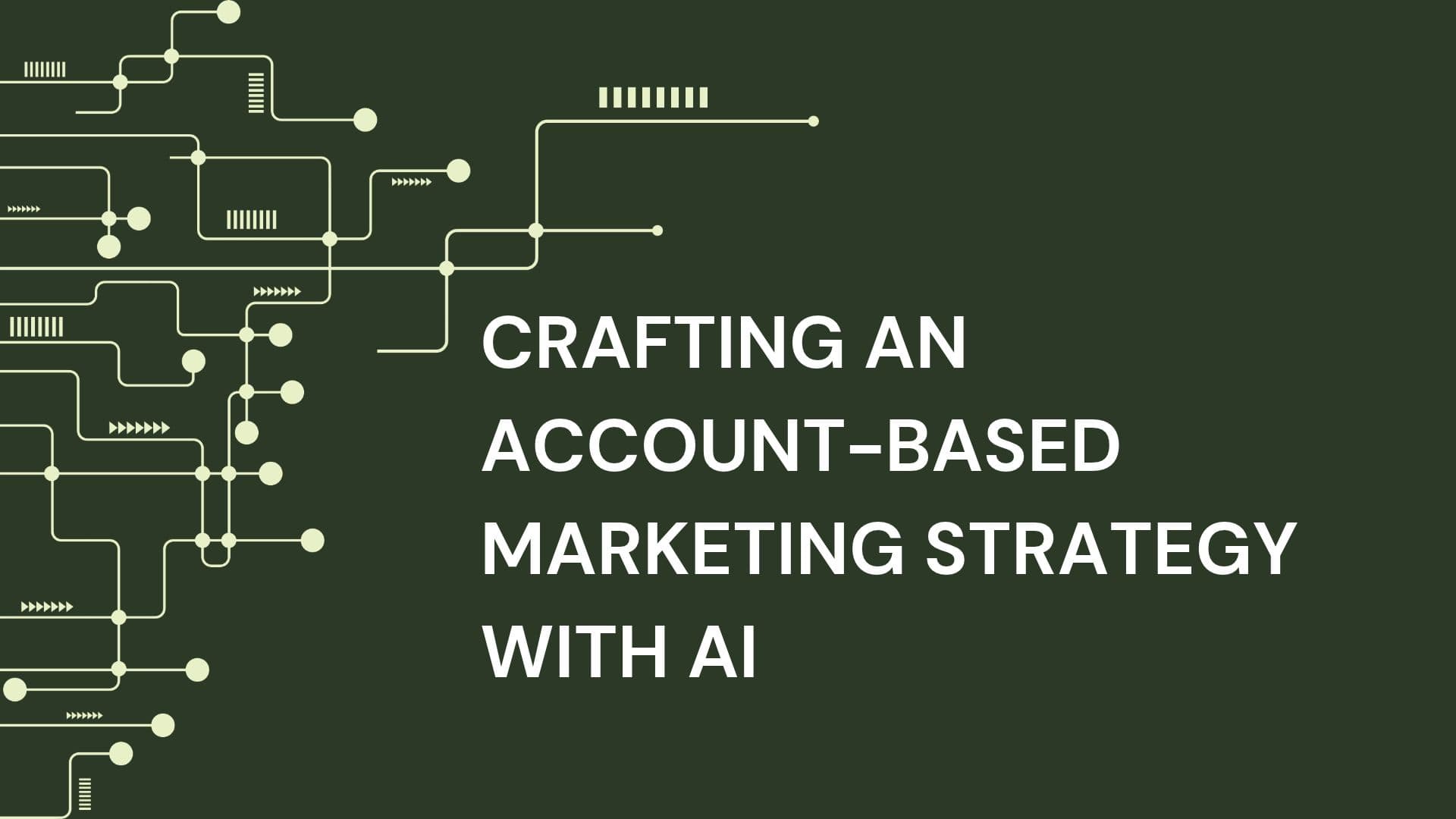Crafting an Account-Based Marketing Strategy with AI